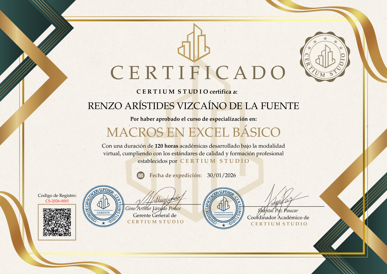 certificados